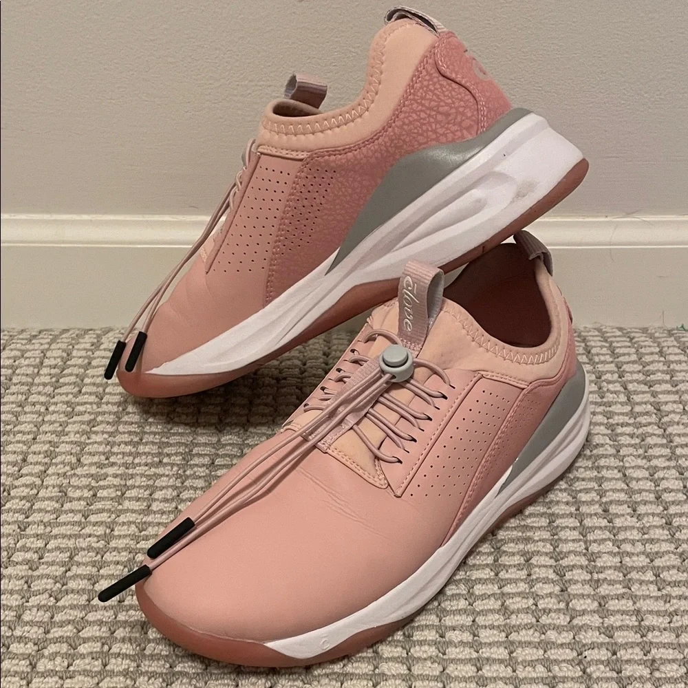 Women’s Athletic Slip-On Sneakers in Light Pink